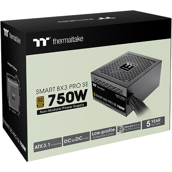 Netzteil 750W Thermaltake Smart BX3 Pro SE (PS-SPD-0750NNSABE-7) - Foto 6