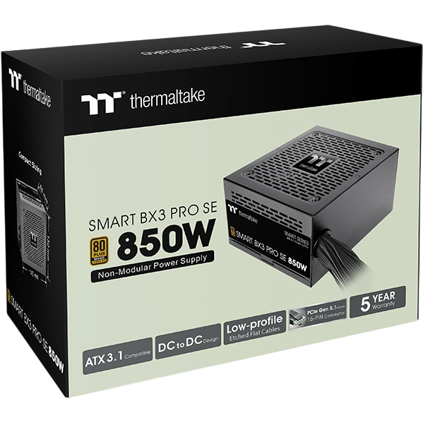 Netzteil 850W Thermaltake Smart BX3 Pro SE (PS-SPD-0850NNSABE-7) - Foto 6