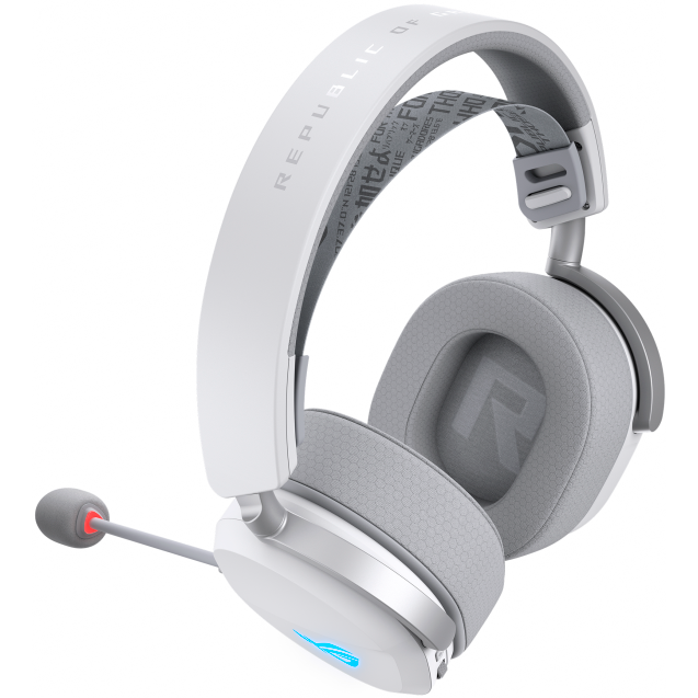 Headset ASUS ROG Pelta Gaming Headset White - 90YH0410-BHUA10 - Foto 4