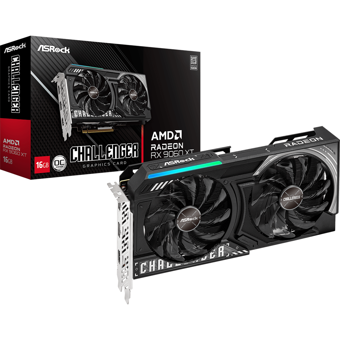Grafikkarte AMD Radeon RX 9060 XT ASRock Challenger OC 16GB (RX9060XT CL 16GO) - Foto 6