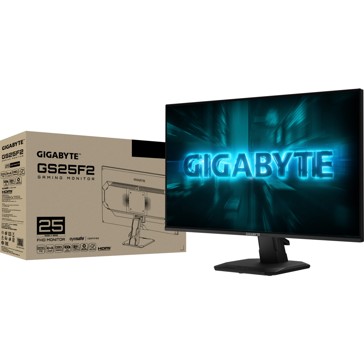 Monitor Gigabyte 25" GS25F2A - Foto 9