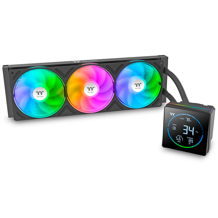 Wasserkühlungssystem Thermaltake TH360-S V3 ARGB Sync AIO Black - CL-W470-PL12SW-A