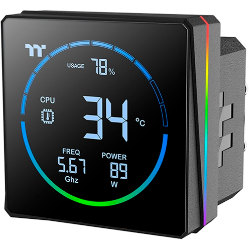 Wasserkühlungssystem Thermaltake TH360-S V3 ARGB Sync AIO Black - CL-W470-PL12SW-A - Foto 2