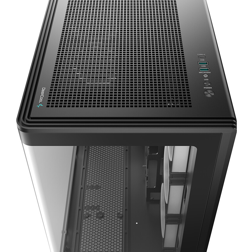 Gehäuse DeepCool CG590U 5F Black - R-CG590U-BKAGA5-G - Foto 5