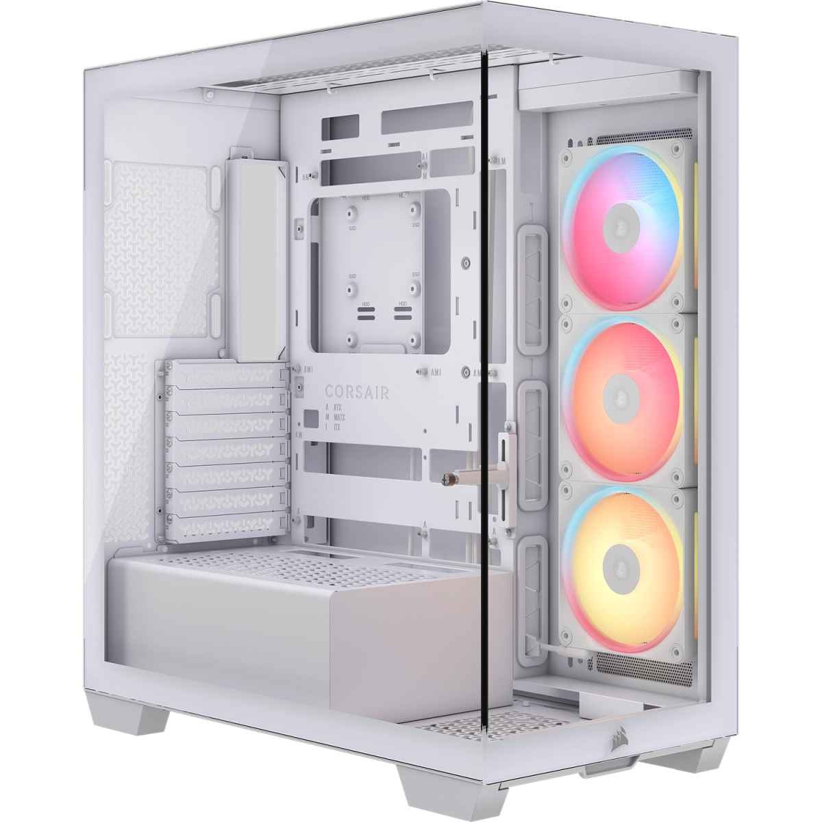 Gehäuse Corsair iCUE Link 3500X LX-R RGB White (CC-9011325-WW)