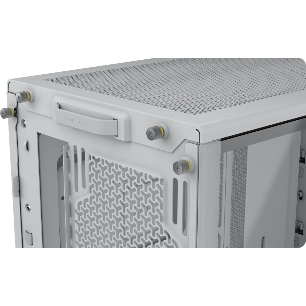 Gehäuse Corsair Frame 4000D RS White (CC-9011313-WW) - Foto 6