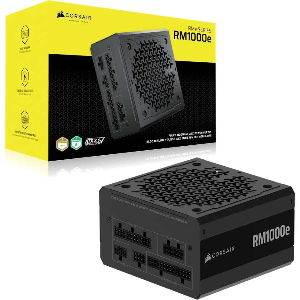 Netzteil 1000W Corsair RM1000e (CP-9020297-EU) - Foto 6