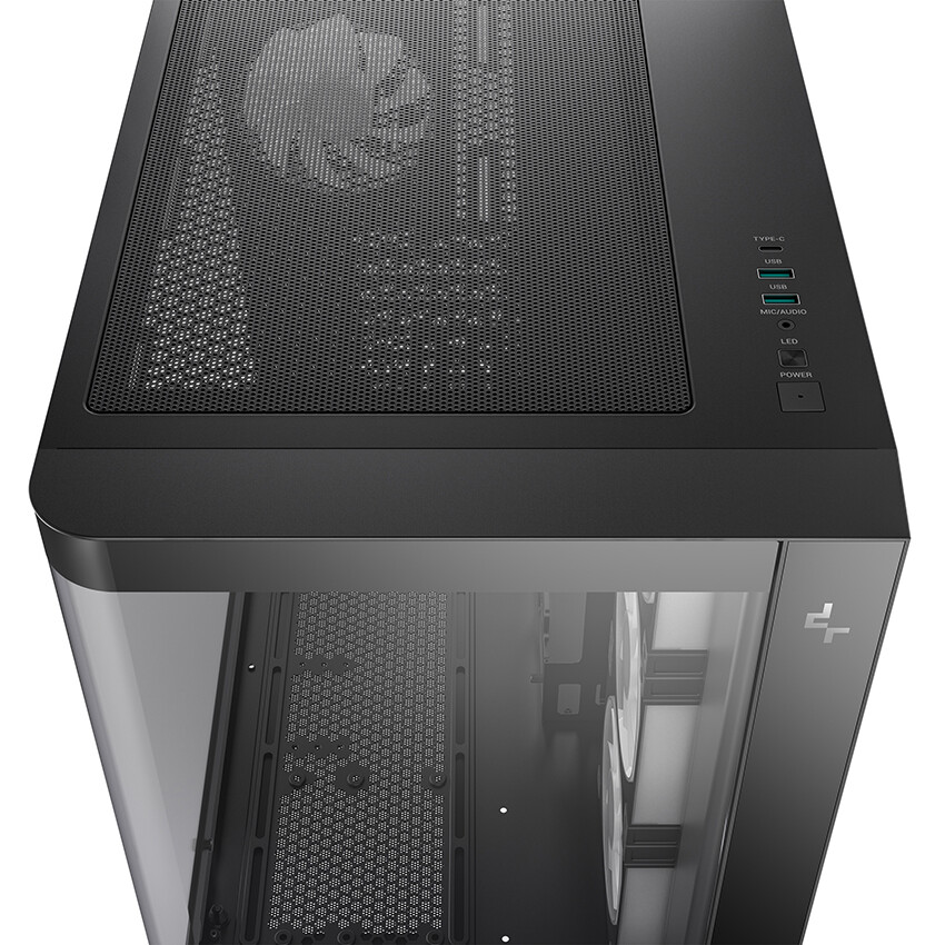 Gehäuse DeepCool CG530U 4F Black - R-CG530U-BKAGA4-G - Foto 6