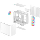 Gehäuse DeepCool CG530U 4F White (R-CG530U-WHAGA4-G)