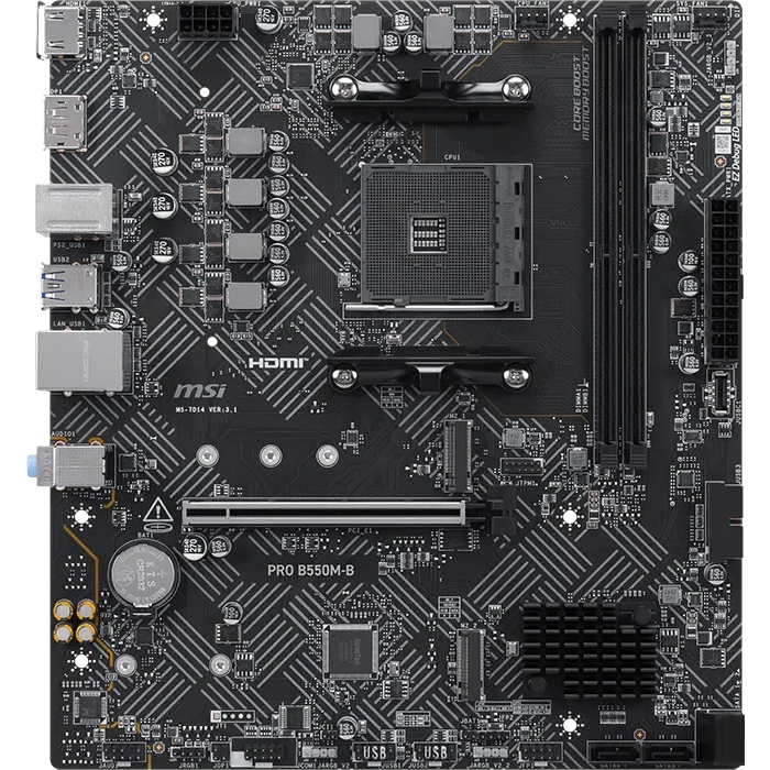 Mainboard MSI PRO B550M-B