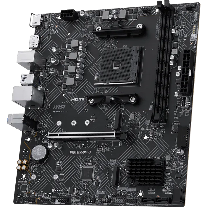 Mainboard MSI PRO B550M-B - Foto 2