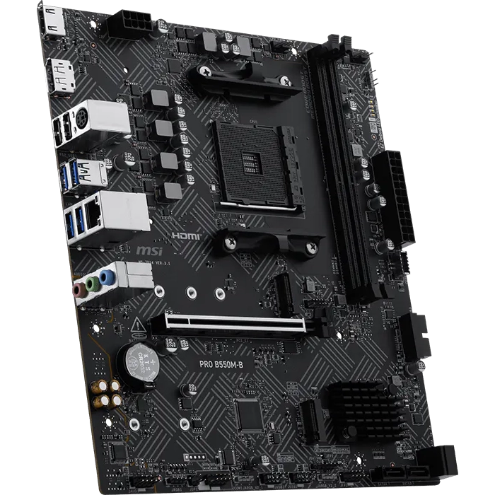 Mainboard MSI PRO B550M-B - Foto 3