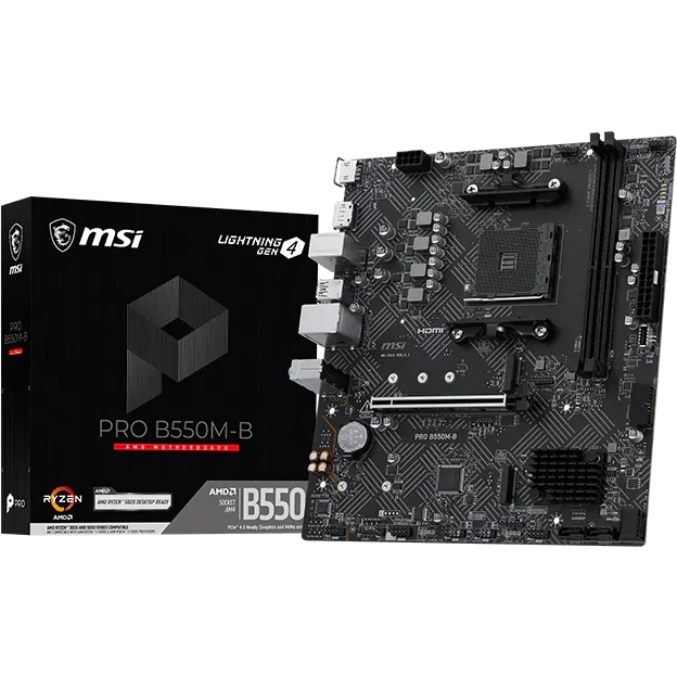 Mainboard MSI PRO B550M-B - Foto 5