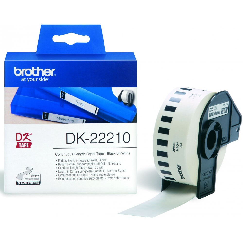 Thermoetiketten Brother DK22210