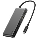 Dockingstation Belkin 8-Port USB-C Hub with 2.5Gb Ethernet Space Gray (INC024hqSGY)