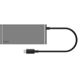 Dockingstation Belkin 8-Port USB-C Hub with 2.5Gb Ethernet Space Gray (INC024hqSGY)