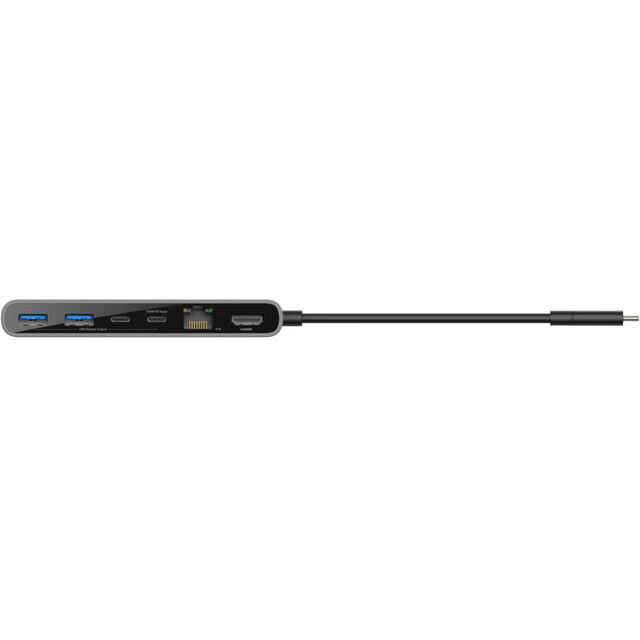 Dockingstation Belkin 8-Port USB-C Hub with 2.5Gb Ethernet Space Gray - INC024hqSGY - Foto 4