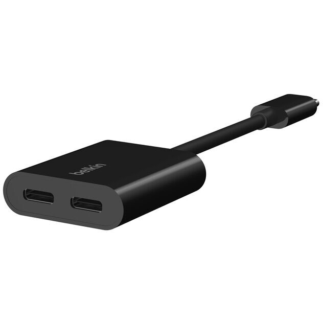 Verteiler USB Type-C - 2x USB Type-C (F), Belkin F7U081btBLK - Foto 2