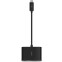 Adapter USB Type-C - VGA/USB Type-C (F), 0.13m, Belkin AVC001btBK - Foto 3