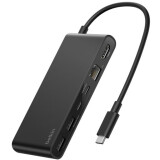 Dockingstation Belkin 8-Port USB-C Hub with 2.5Gb Ethernet Black (INC024hqBK)