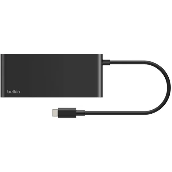 Dockingstation Belkin 8-Port USB-C Hub with 2.5Gb Ethernet Black - INC024hqBK - Foto 3
