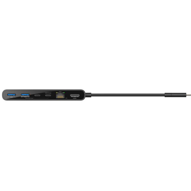 Dockingstation Belkin 8-Port USB-C Hub with 2.5Gb Ethernet Black - INC024hqBK - Foto 4
