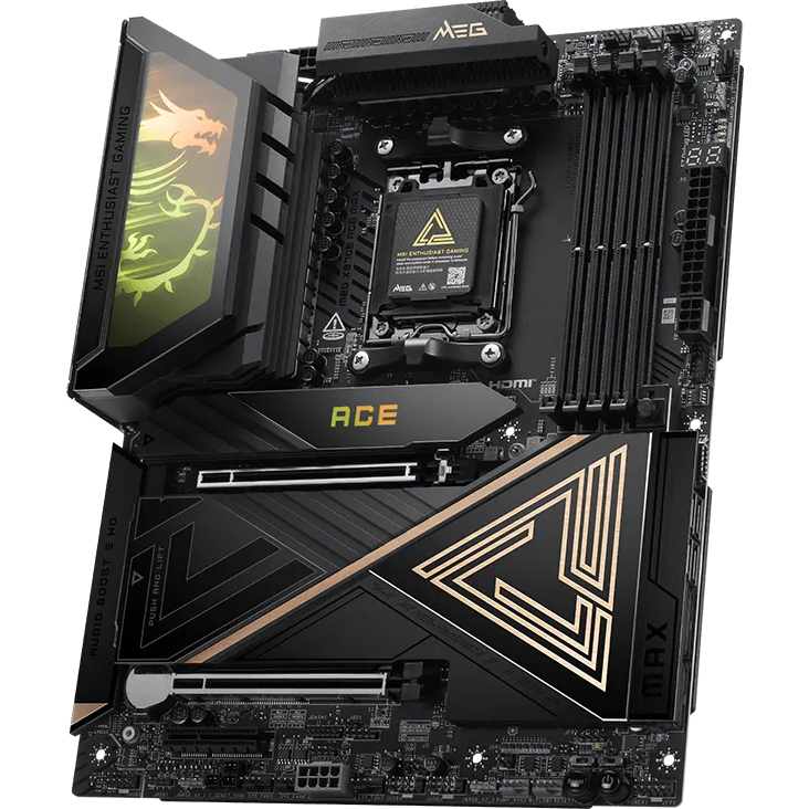 Mainboard MSI MEG X870E ACE MAX - Foto 2