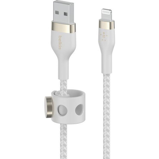 Kabel USB - Lightning, 1m, Belkin CAA010bt1MWH - Foto 3