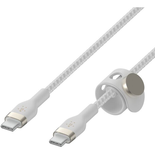 Kabel USB Type-C - USB Type-C, 1m, Belkin CAB011bt1MWH - Foto 4