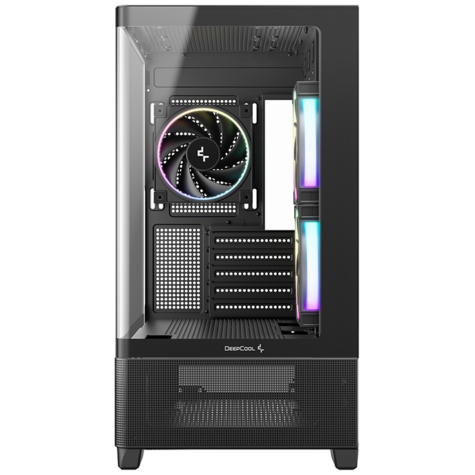 Gehäuse DeepCool CG380U 3F Black - R-CG380U-BKAGM3-G - Foto 2