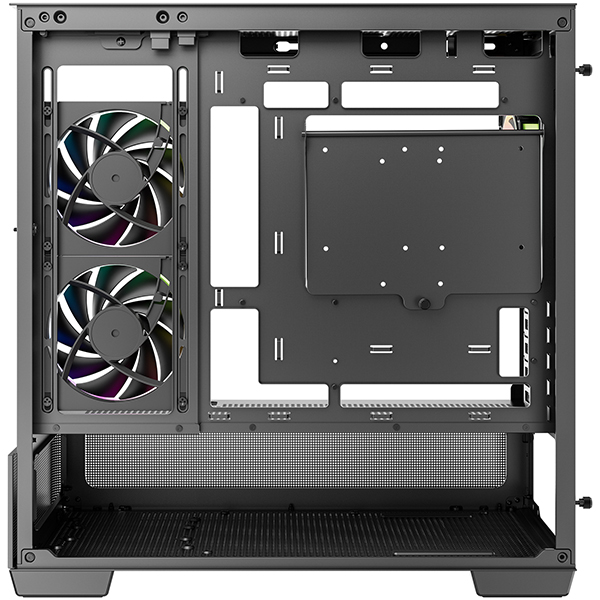 Gehäuse DeepCool CG380U 3F Black - R-CG380U-BKAGM3-G - Foto 5