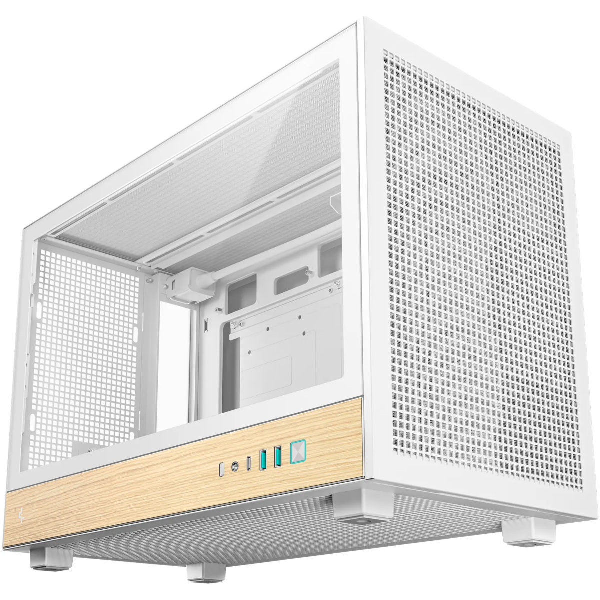 Gehäuse DeepCool CH260 Wood White -  R-CH260-WHNWM0-G-1 - Foto 2