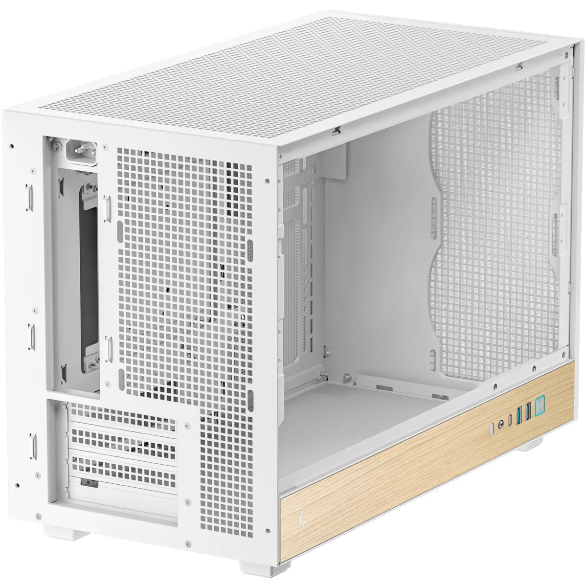 Gehäuse DeepCool CH260 Wood White -  R-CH260-WHNWM0-G-1 - Foto 7