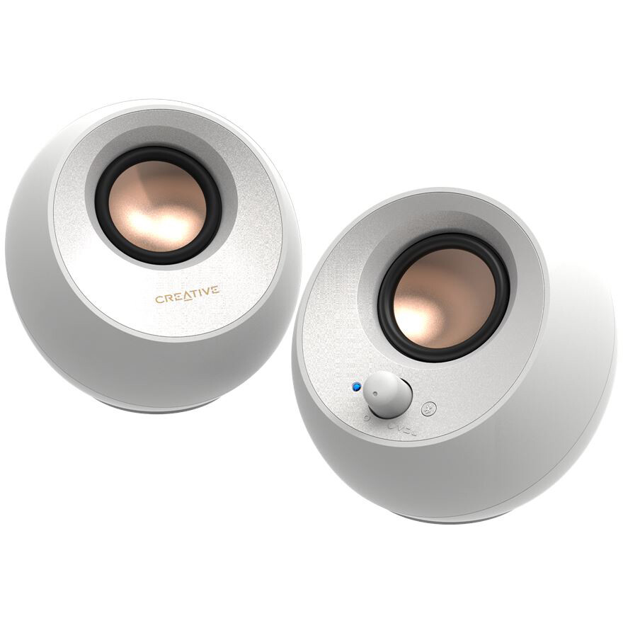 Lautsprecher Creative Pebble V3 White - 51MF1700AA002