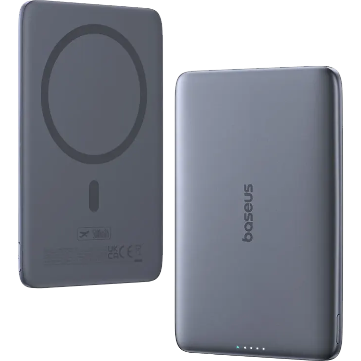 Externer Akku Baseus PicoGo Ultra-Slim Magnetic Power Bank 5000mAh 20W Space Grey - P1007680C813-00 - Foto 3