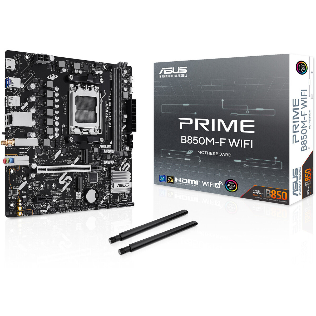 Mainboard ASUS PRIME B850M-F WIFI - Foto 5