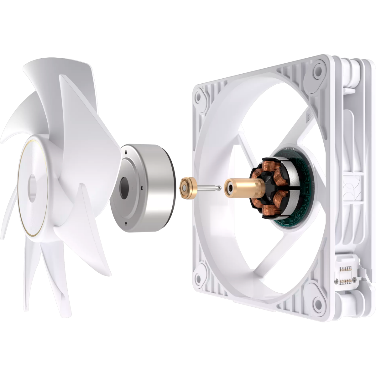 Gehäuselüfter ASUS PROART PF120 White - 90DA00M3-B09000 - Foto 11