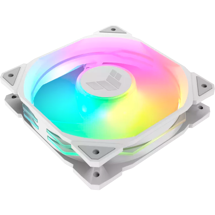 Gehäuselüfter ASUS TUF Gaming TR120 ARGB White - 90DA0093-B09000 - Foto 4