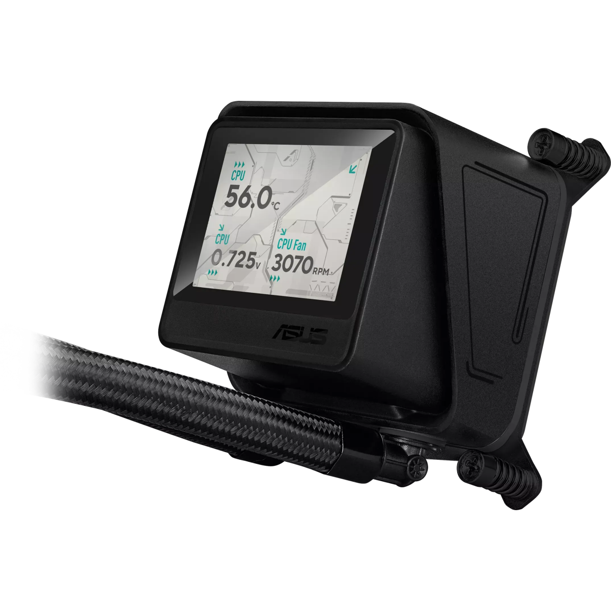 Wasserkühlungssystem ASUS MAX Gaming LC 360 ARGB LCD Black - 90RC01G1-B0EAY0 - Foto 7