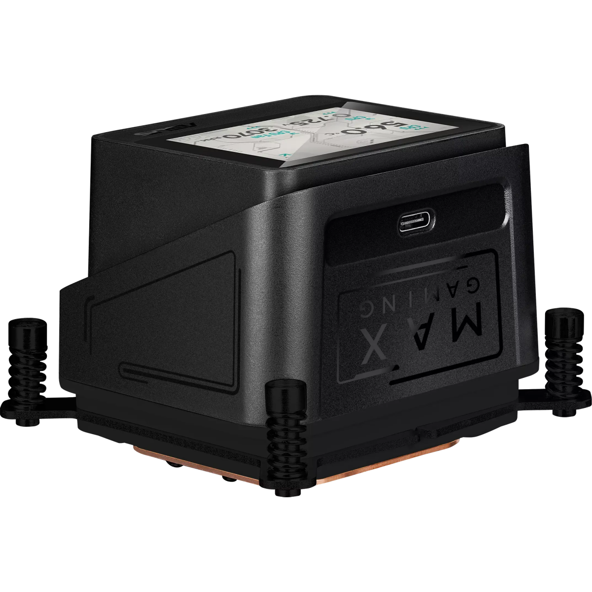 Wasserkühlungssystem ASUS MAX Gaming LC 360 ARGB LCD Black - 90RC01G1-B0EAY0 - Foto 8