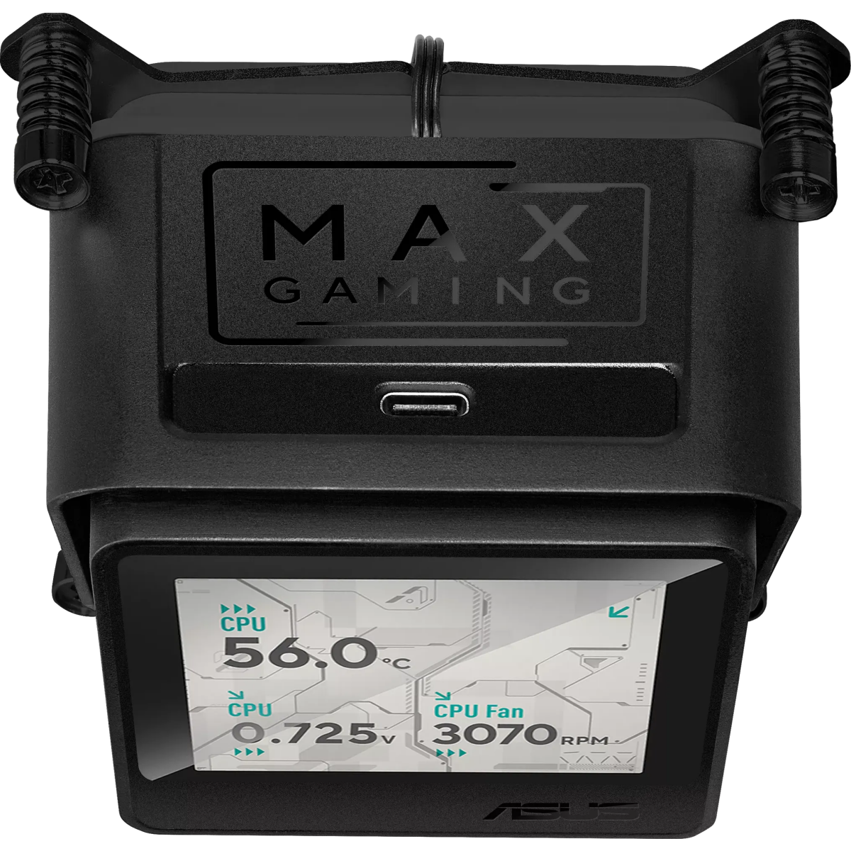 Wasserkühlungssystem ASUS MAX Gaming LC 360 ARGB LCD Black - 90RC01G1-B0EAY0 - Foto 9