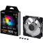 Gehäuselüfter ASUS TUF Gaming TR120 ARGB Reverse Black - 90DA00D0-B09000 - Foto 9