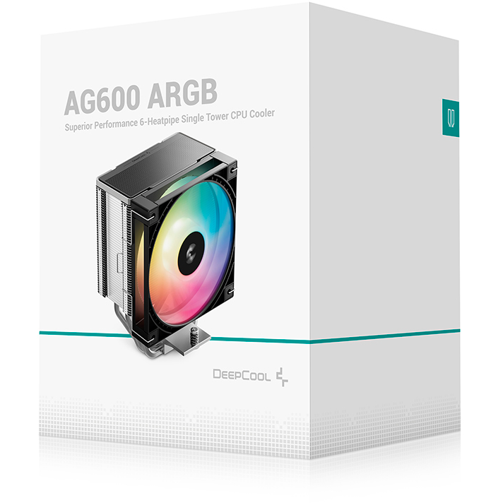 Kühler DeepCool AG600 ARGB - R-AG600-BKAMMG2-G - Foto 9