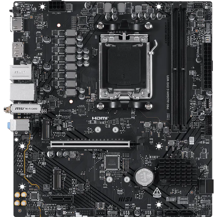 Mainboard MSI PRO A620AM-G EVO WIFI