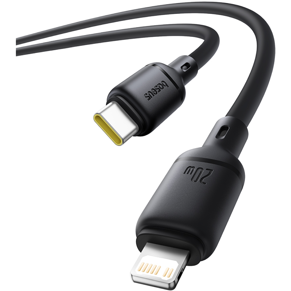 Kabel USB Type-C - Lightning, 2m, Baseus CB000116 Black - P10377700113-01 - Foto 2