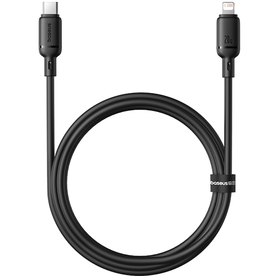 Kabel USB Type-C - Lightning, 2m, Baseus CB000116 Black - P10377700113-01 - Foto 4