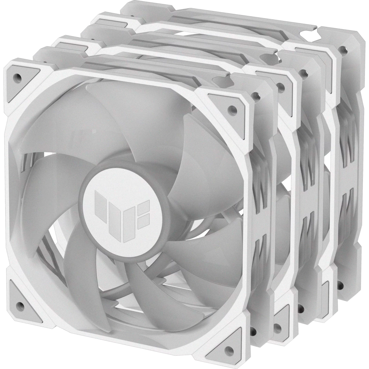 Gehäuselüfter ASUS TUF Gaming TR120 ARGB White (3 pcs) - 90DA0093-B09020 - Foto 14