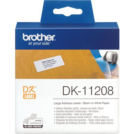 Thermoetiketten Brother DK11208