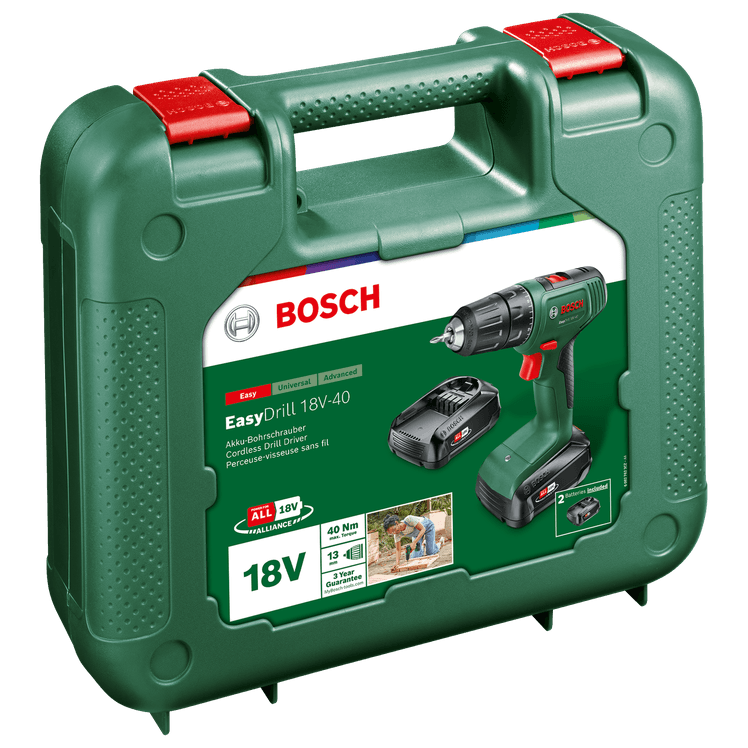 Bohrmaschine Bosch EasyDrill 18V-40 - 06039D8005 - Foto 3