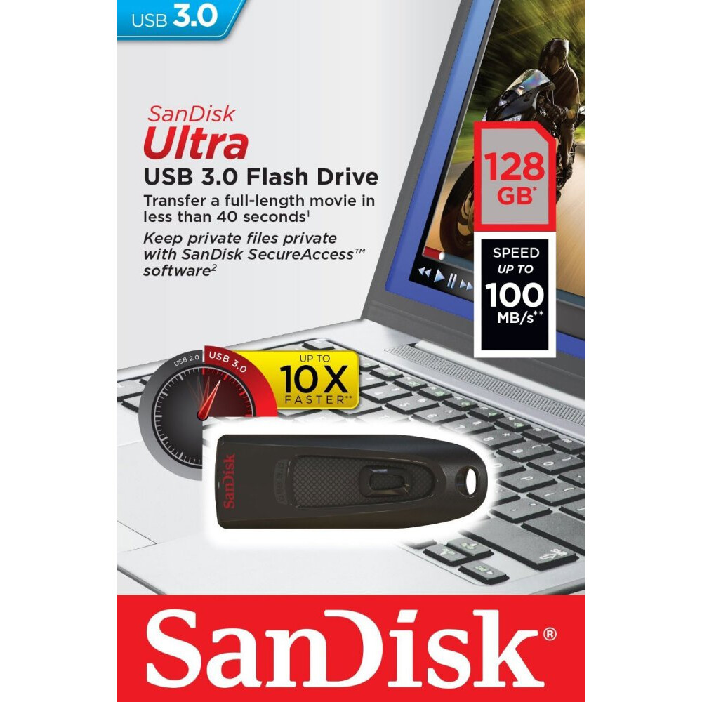 USB-Flash-Laufwerk 128GB SanDisk Ultra (SDCZ48-128G-U46) - Foto 5